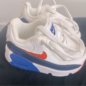 Nike Air Max 90 Safety Orange/Summit White/Midnight Navy